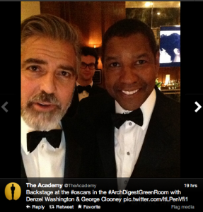 Denzel Washington & George Clooney