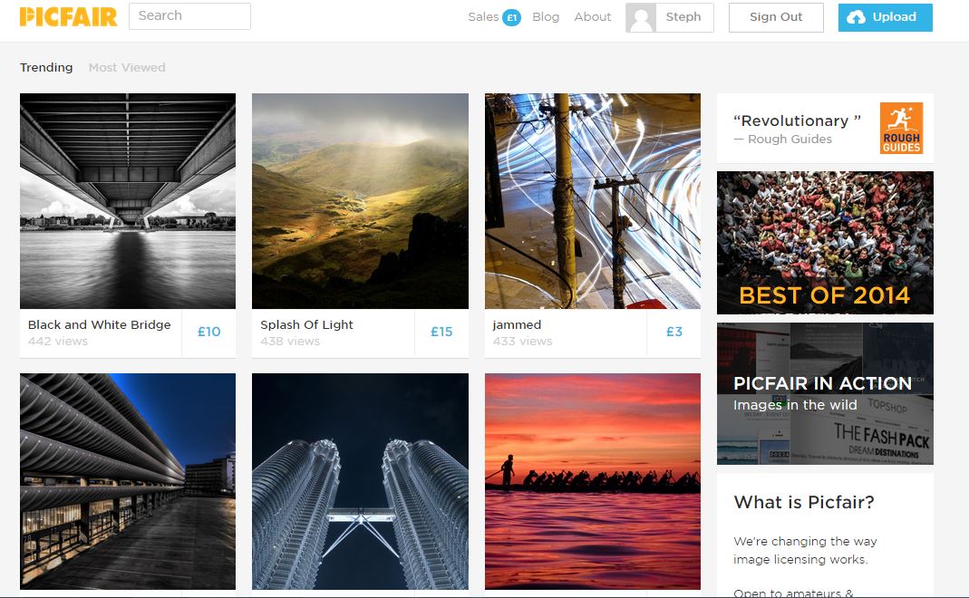 Sell Your Photos On Picfair